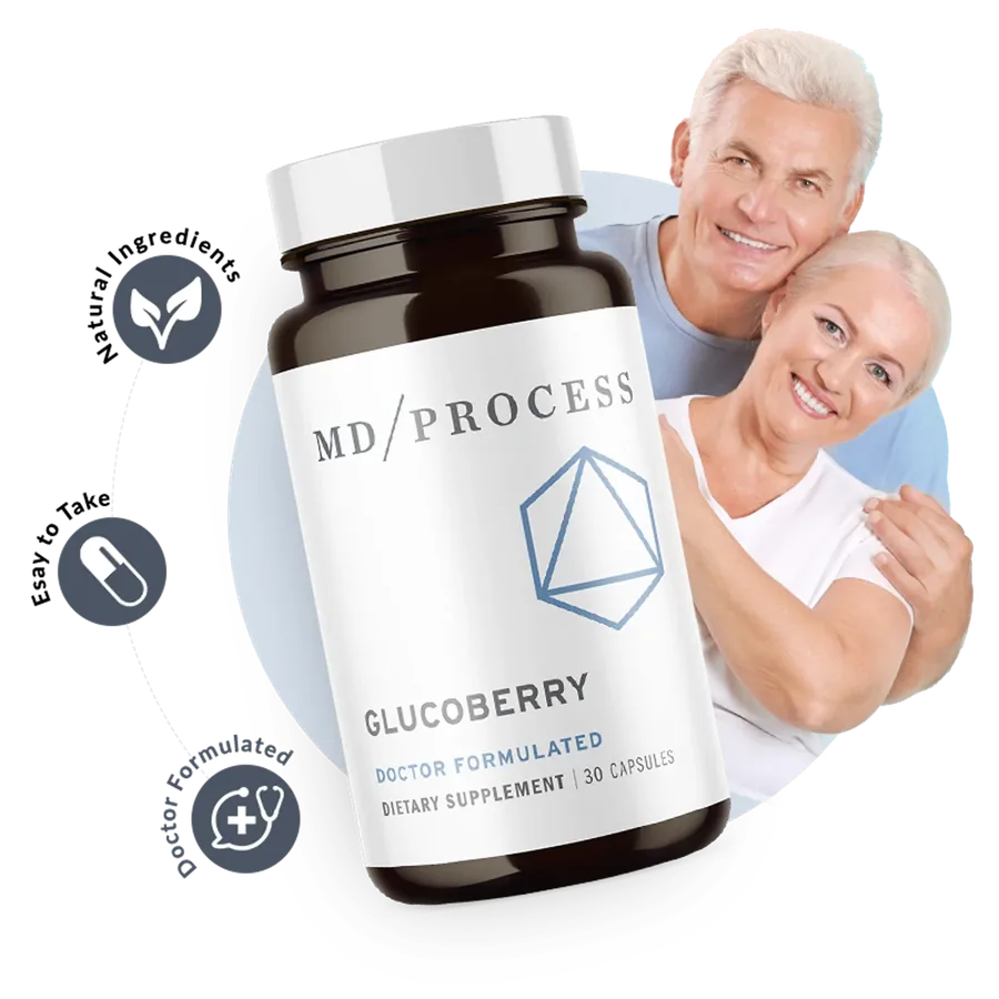 GlucoBerry bottle